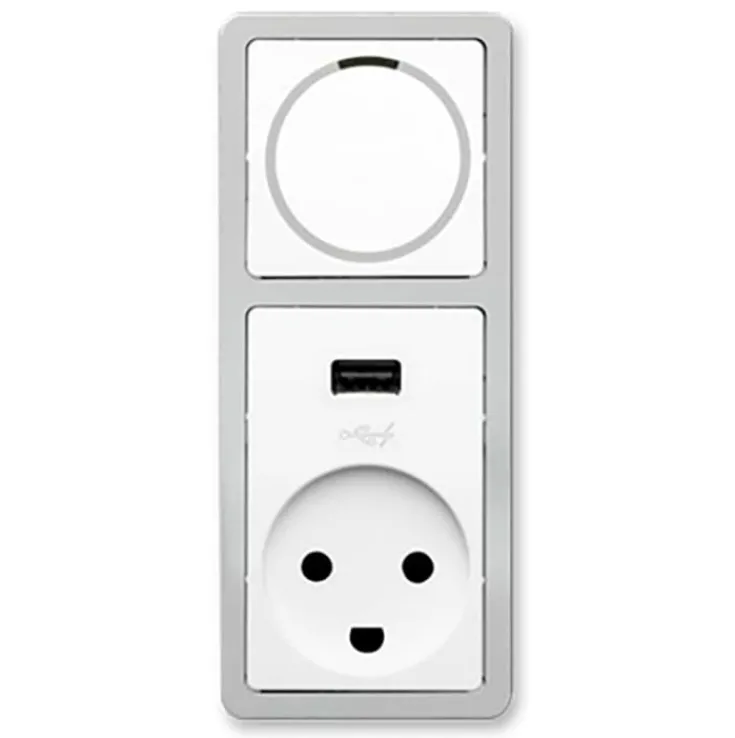 Clearance LK Fuga Slim designramme 2,5 modul, Rammer|Fuga Rammer
