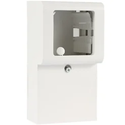Clearance LK Fuga Softline panelunderlag, 1 modul, 49 mm, hvid Dåser & Underlag