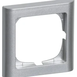 Hot LK Fuga Softline 63 ramme, 1 modul, metallic Rammer|Fuga Softline
