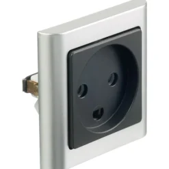 Hot LK Fuga Softline 63 ramme, 1 modul, metallic Rammer|Fuga Softline