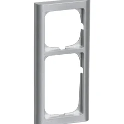 Outlet LK Fuga Softline 63 ramme, 2,5 modul, metallic Rammer|Fuga Softline