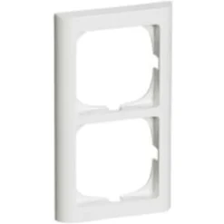 New LK Fuga Softline 63 ramme, 2x1 modul, lodret, Rammer|Fuga Softline