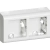 Discount LK Fuga Softline underlag 2x1 modul Dåser & Underlag