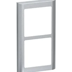 Discount LK Fuga Soft 63 ramme, 2x1 modul, lodret, metallic Rammer|Fuga Rammer