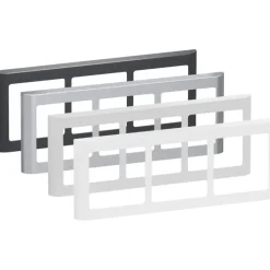 LK Fuga Soft 63 ramme, 3x1 modul, vandret, Rammer|Fuga Rammer