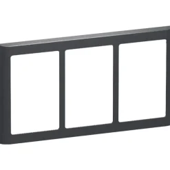 LK Fuga Soft 63 ramme, 3x1,5 modul, vandret, Rammer|Fuga Rammer