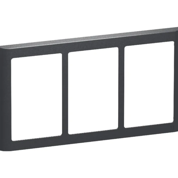 LK Fuga Soft 63 ramme, 3x1,5 modul, vandret, Rammer|Fuga Rammer