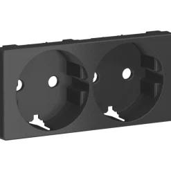 Clearance LK Fuga stikkontakt med jord, 2 modul, Fuga Stikkontakter|Stikkontakter