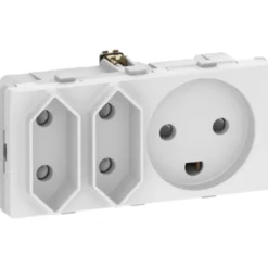 Discount LK Fuga stikkontakt, 1 med jord & 2 uden jord, Fuga Stikkontakter|Stikkontakter