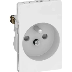 Discount LK Fuga stikkontakt med pindjord, 1,5 modul, Fuga Stikkontakter|Stikkontakter
