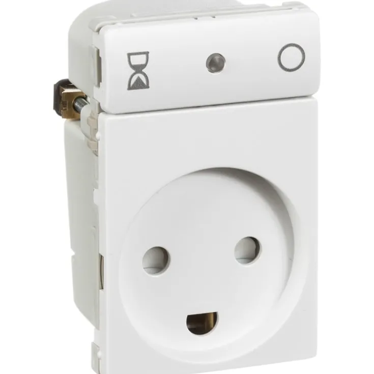 Discount LK Fuga stikkontakt med timer, Fuga Stikkontakter|Stikkontakter