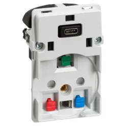 Clearance LK Fuga stikkontakt med USB-C, Fuga Stikkontakter|Stikkontakter