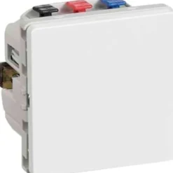 Clearance LK IHC Wireless Fuga afbryder fjernbetjent med relæ, hvid Afbrydere|Ihc Wireless