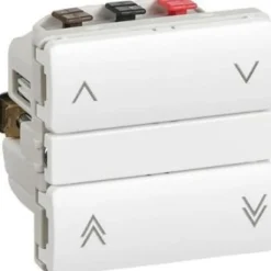 New LK IHC Wireless jalousi standard, 1 modul, hvid Afbrydere|Ihc Wireless