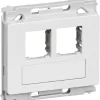 New LK Opus 66 dataudtag 1 modul, hvid Lauritz Knudsen|Fuga Dataudtag