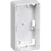 Discount LK Opus 66 underlag 34 mm 2 modul, hvid Opus 66 Underlag|Dåser & Underlag