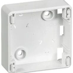 Discount LK Opus 66 underlag 1 modul 23 mm, hvid Opus 66 Underlag|Dåser & Underlag