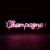 Online Champagne neonskilt Neonskilte