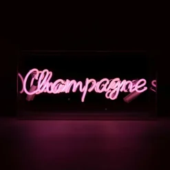 Online Champagne neonskilt Neonskilte