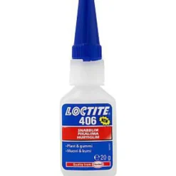 Hot 406 hurtiglim, tyndt flydende, 20g Fuge & Lim