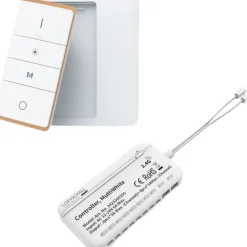 Outlet Loevschall Cue controller og fjernbetjening, , hvid Spejle Med Lys