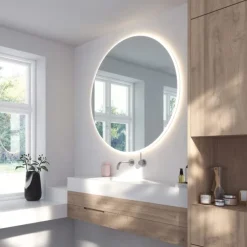 Outlet Johannesburg spejl med lys, Spejle Med Lys