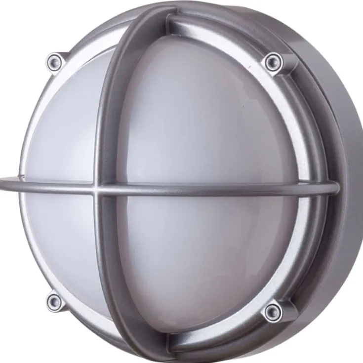 skotlampe, 3000K, uafskærmet, opal aluminium Louis Poulsen