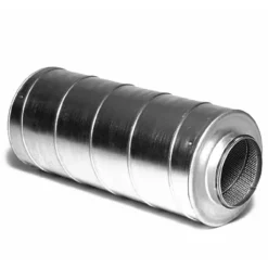 Outlet Lyddæmper, Ø200 mm, 600 mm Kanaler & Rør