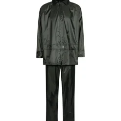 Discount Lyngsøe Nylon regnsæt, grøn, str. 2XL Regntøj
