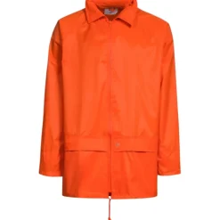 Clearance Lyngsøe Nylon regnsæt, hi-vis orange, str. 2XL Regntøj