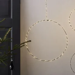 Hot Alfa cirkel med lys Julepynt Med Lys