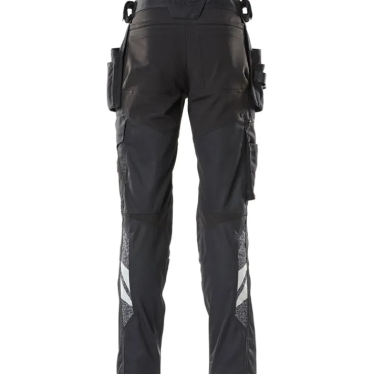 Accelerate håndværkerbukser med stretch, sort, str. Bukser & Shorts