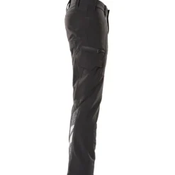 Outlet Accelerate servicebukser med full stretch, sort, str. Bukser & Shorts