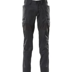 Outlet Accelerate servicebukser med stretch, sort, str. Bukser & Shorts