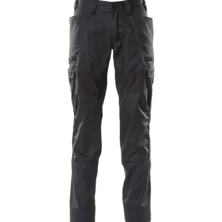 Outlet Accelerate servicebukser med stretch, sort, str. Bukser & Shorts