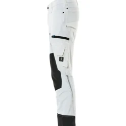 Outlet Advanced arbejdsbukser med stretch, hvid, str. 82C62 Bukser & Shorts