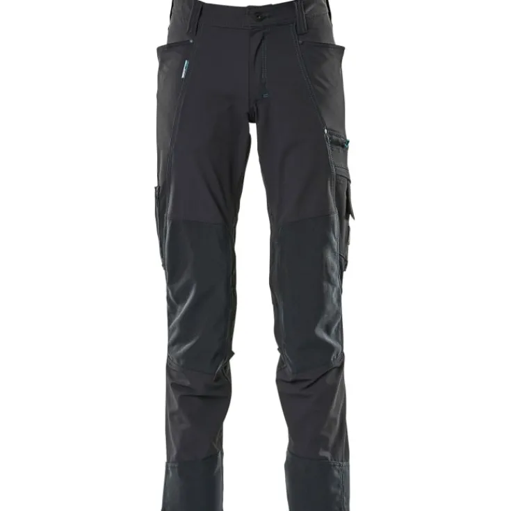 Best Advanced arbejdsbukser med stretch, marineblå, str. 76C43 Bukser & Shorts