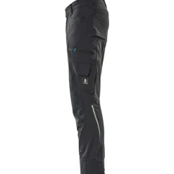 Best Advanced arbejdsbukser med stretch, marineblå, str. 76C43 Bukser & Shorts