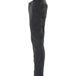 Advanced arbejdsbukser med stretch, marineblå, str. 76C44 Bukser & Shorts