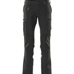 Discount Advanced arbejdsbukser med stretch, sort, str. 76C42 Bukser & Shorts
