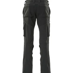 Discount Advanced arbejdsbukser med stretch, sort, str. 76C42 Bukser & Shorts
