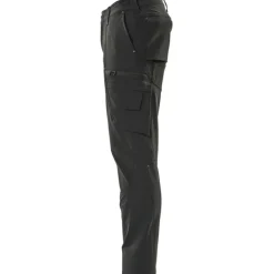 Discount Advanced arbejdsbukser med stretch, sort, str. 76C42 Bukser & Shorts
