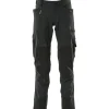 Outlet Advanced arbejdsbukser med stretch, sort, str. 76C48 Bukser & Shorts