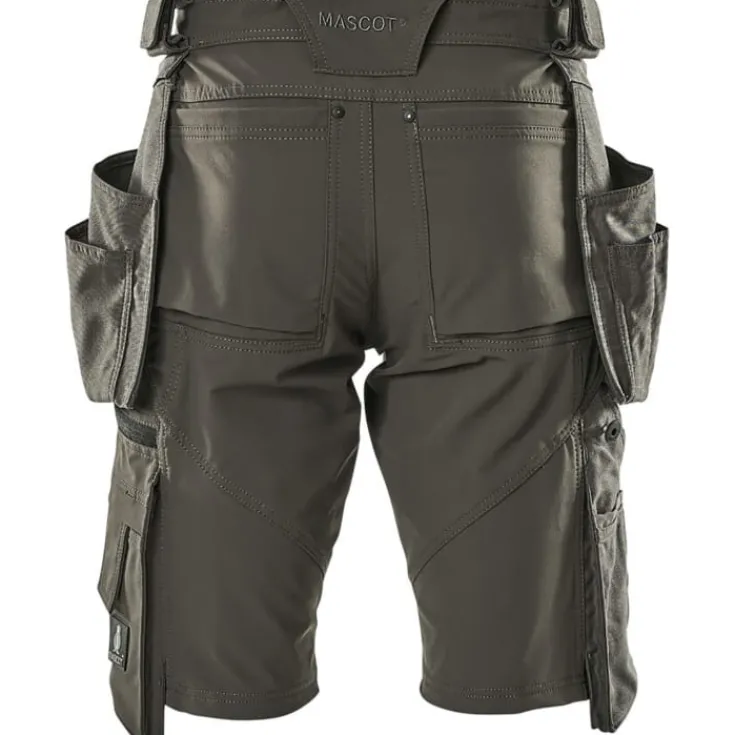 Clearance Advanced håndværkershorts med stretch, koksgrå, str. C42 Bukser & Shorts