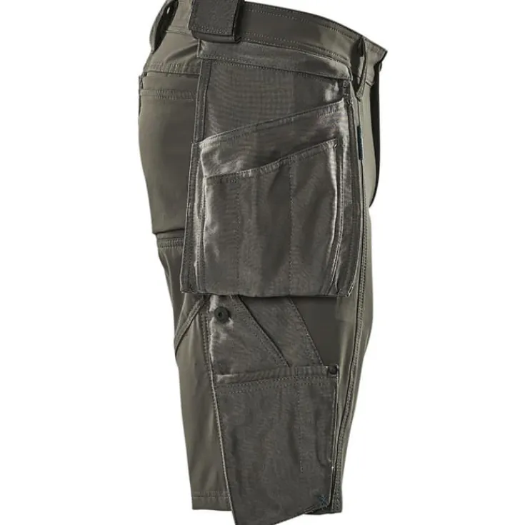 Clearance Advanced håndværkershorts med stretch, koksgrå, str. C42 Bukser & Shorts