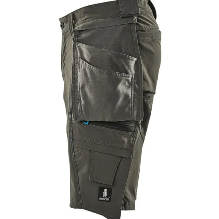 Clearance Advanced håndværkershorts med stretch, koksgrå, str. C42 Bukser & Shorts