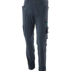 Best Advanced servicebukser med stretch, marineblå, str. 76C46 Bukser & Shorts