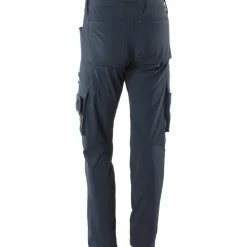 Best Advanced servicebukser med stretch, marineblå, str. 76C46 Bukser & Shorts