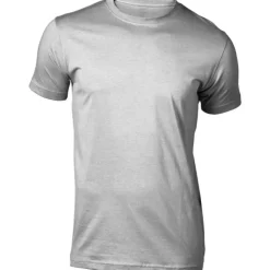 Outlet Calais t-shirt, gråmeleret, str. S T-Shirts & Poloshirts