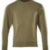 Carvin sweatshirt, olivengrøn, str. 3XL Trøjer, Hoodies Og Sweatshirts